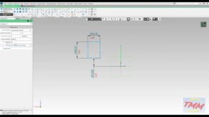 Компас 3D - Зависимая симметрия на примере прямоугольника