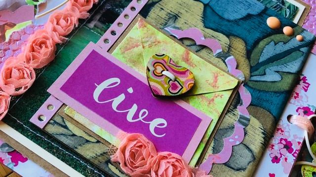Скрапбукинг: Мини альбом из обрезков / Scrapbooking: Mini album review смотреть онлайн