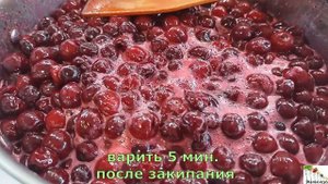 Как сварить ВАРЕНЬЕ ИЗ ВИШНИ без косточек ЗА 5 МИНУТ. Простой рецепт с агар-агаром
