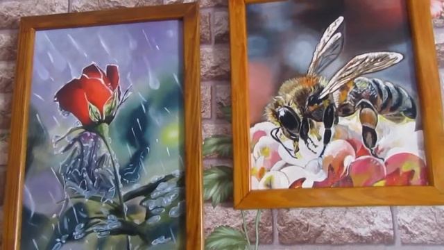 Самодельные рамы для картин из деревянных планок. Мои картины одеты в рамочки из дерева смотреть онлайн