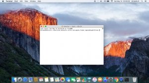 Show Hidden Files in Mac OS X El Capitan