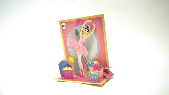 Объемная музыкальная открытка Балет смотреть онлайн