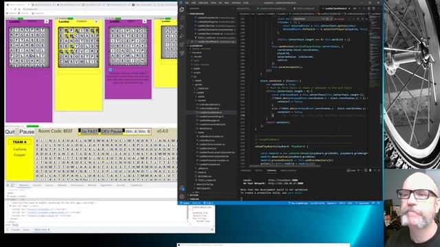 Live: ReactJS/Typescript game coding - Tweaking after a playtest смотреть онлайн