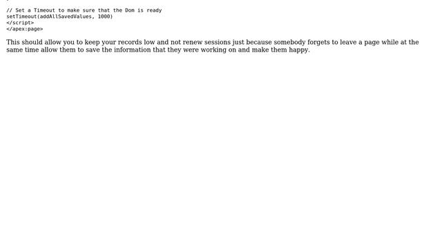 Salesforce: save data before session timeout (3 Solutions!!) смотреть онлайн