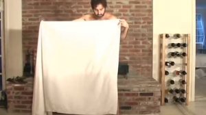 Toga!  Toga!  Toga!  (How to Make a Toga From a Bed Sheet)