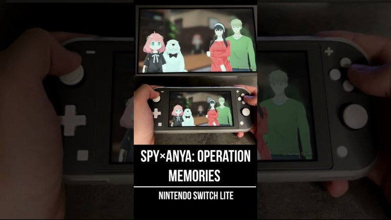 SPY×ANYA: Operation Memories Nintendo switch Lite Gameplay #nintendoswitchlite #switchlite #games