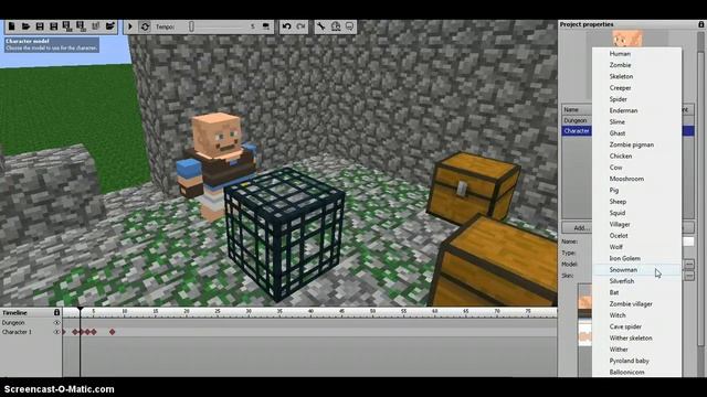 EASY MINECRAFT ANIMATION MAKER (Mine-Imator смотреть онлайн