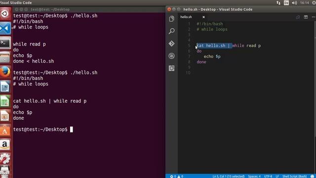 Shell Scripting Tutorial for Beginners - Read a file content in Bash