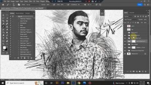 Abstract Sketch Photoshop Action