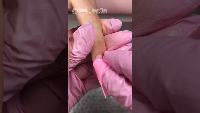 ДО/ПОСЛЕ/ФОРМА БАЛЕРИНА/СТЕМПИНГ #shorts #nails #nailart #ногти #стемпинг смотреть онлайн