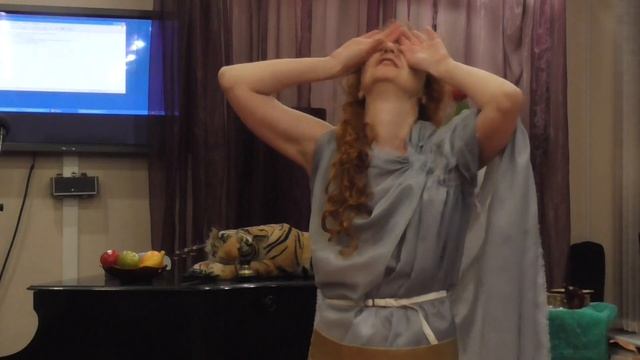 Выход Шахерезады и режиссер и актриса Моск.театра им М.Ю.Лермонтова Светлана Волошина-Андрийчук. смотреть онлайн