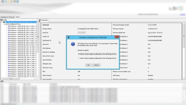 Using LSI MegaRAID Storage Manager in Windows to recover from Unconfigured Bad disks смотреть онлайн
