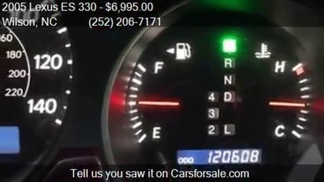 2004 Lexus ES 330 Base 4dr Sedan for sale in Wilson, NC 2789 смотреть онлайн