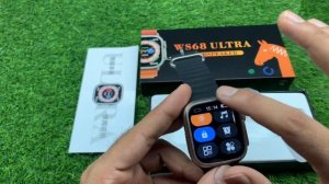 WS68 Ultra Smart Watch With Loudspeaker Review | WS68 ultra smart watch connect to mobile