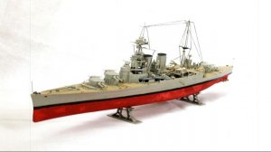 Судомодели. HMS HOOD. Линейный крейсер "Худ" (Ретро).