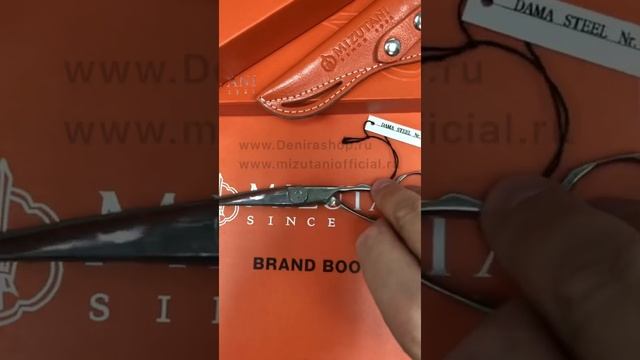 Ножницы для стрижки DAMA STEEL 5.5" Mizutani смотреть онлайн