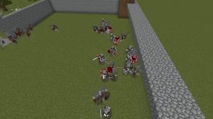 NPS WAR  В МАЙНКРАФТЕ  | РЫЦАРИ НАПАЛИ НА ЗАМОК | ЗАЩИТА ЗАМКА В МАЙНКРАФТЕ