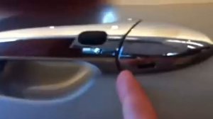 Unlocking ES 350 with mechanical key