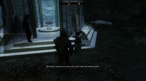 Skyrim -  Serana Dialogue Add-on - (SDA MOD) -  Playthrough - 57 (Meeting A Snow Elf)