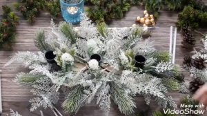 DIY ПОДЕЛКИ-ПЕРЕДЕЛКИ товаров из ФИКС ПРАЙС! /Новогодняя композиция "Зимний лес" своими руками!