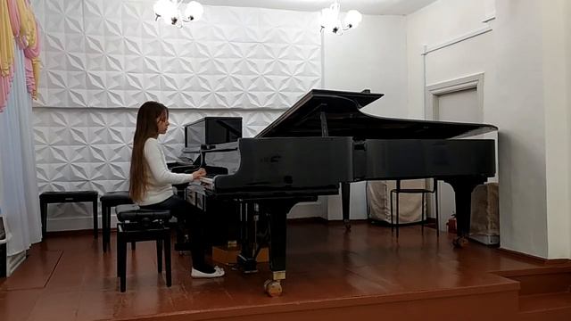 Вахрушева Мария 9 лет. Д.Штейбельт Сонатина до мажор. В. Коровицын Кот Василий. смотреть онлайн