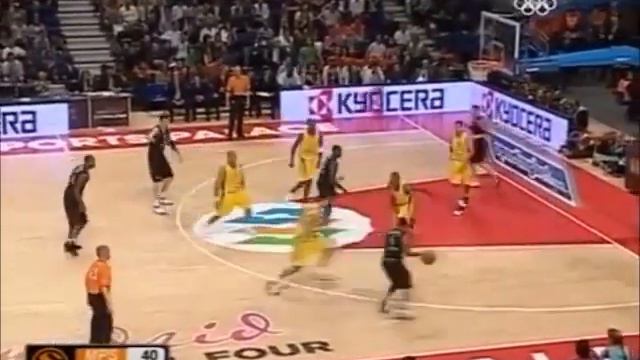Maccabi vs Terrell McIntyre | Euroleague F4 SF 2008 смотреть онлайн