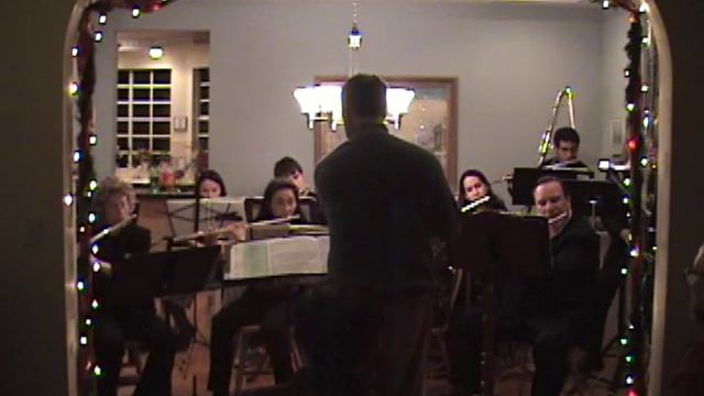 Vivaldi Christmas Concerto III. Allegro - Song of the Angels Flute Orchestra смотреть онлайн