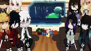 Hashiras react Kokushibo vs Hashiras [Infinite castle]