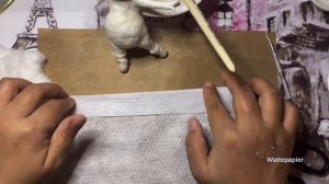 не Мастер класс по авторской ватной игрушке «Бегемотик в пачке». Часть 5. Делаем платье, пуанты