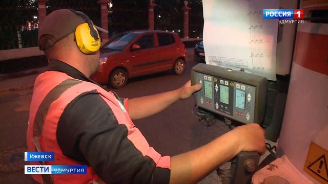 В Ижевске начался ремонт улицы Максима Горького