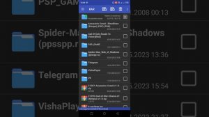 легкая разпаковка зип(zip.) файла для ppsspp эмулятор плейстейшен портбл, без рс с помощью рар