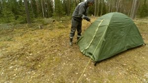 Outventure Orion 2. Двухместная палатка. Обзор палатки