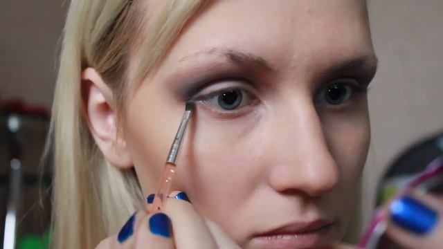 Зимний макияж (для голубых и зеленных глаз)♥ смотреть онлайн