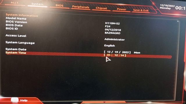 Установка даты и времени после обнуления Bios смотреть онлайн