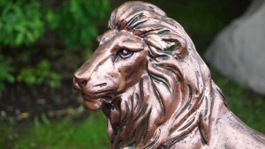 Фонтан Лев на скале ☘ Garden-zoo.ru