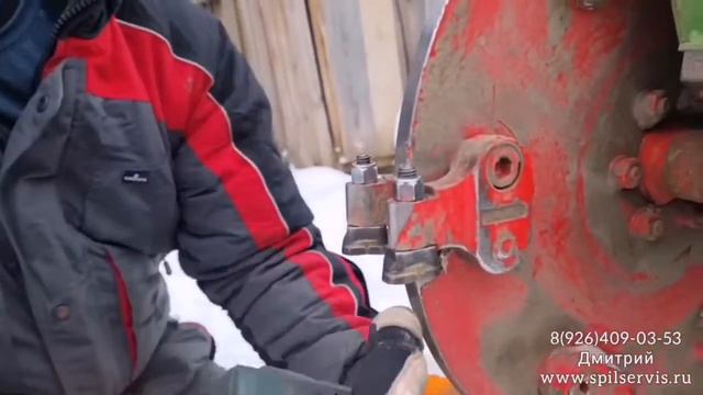 Удалили  более 50 пней за 1  зимний день...