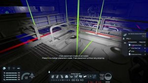 Space Engineers ship build ,cat walk and light for engineering area  e12 s1