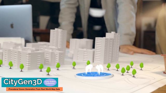 CityGen3D - Procedural Unity Scene Generation From Real World Map Data смотреть онлайн