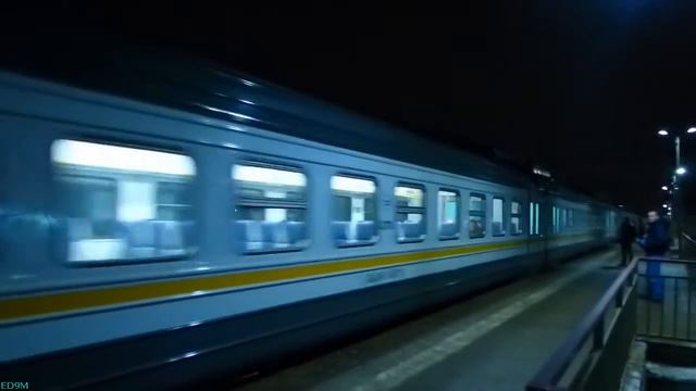 Новый электропоезд ЦППК - ЭД4М-0473 - 2 февраля 2015 смотреть онлайн