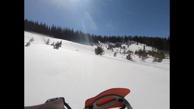 Last snowbike ride 2021, new Camso tracks смотреть онлайн