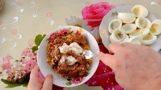 ? Фаршированные ЯЙЦА с ПАШТЕТОМ. Простой РЕЦЕПТ ВКУСНОЙ ЗАКУСКИ