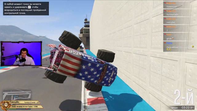 АВТОР ЧТО ТЫ СОЗДАЛ ДЛЯ СТРИМА??? ➤ Стенки и Спуски от Зрителей в ГТА Онлайн смотреть онлайн