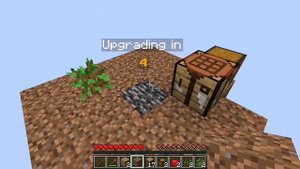 Выживание на одном блоке с модом Create #1