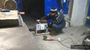 Самодельный бензогенератор на 220 В 500 Вт на базе бензопилы "Дружба" и асинхронного двигателя