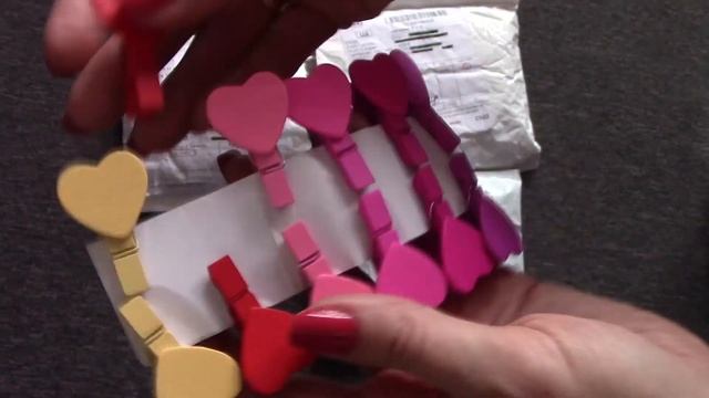 Покупки с Алиэкспресс. Декоративные прищепки. Aliexpress. Decorative wood clips. Clothespins. DIY смотреть онлайн