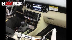Mercedes Benz SLK-Class R172 SLK250 2012 NAVIKS Video in Motion Install