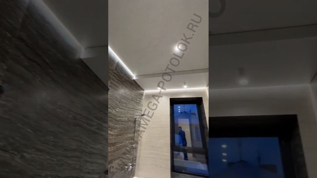 Классный потолок в ванной комнате. смотреть онлайн