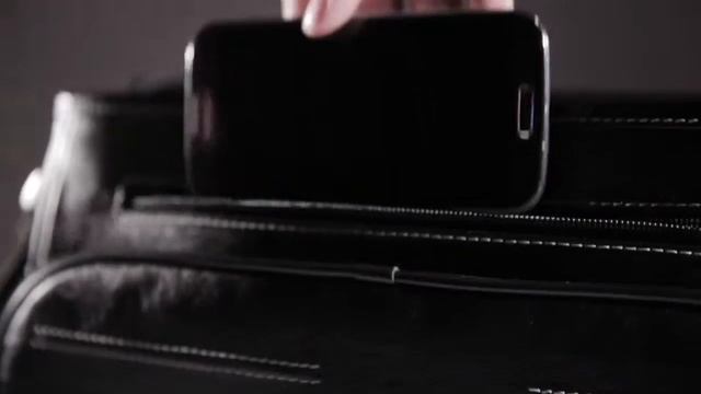 Cумка через плечо из кожи BRIALDI Cambridge (Кембридж) black смотреть онлайн