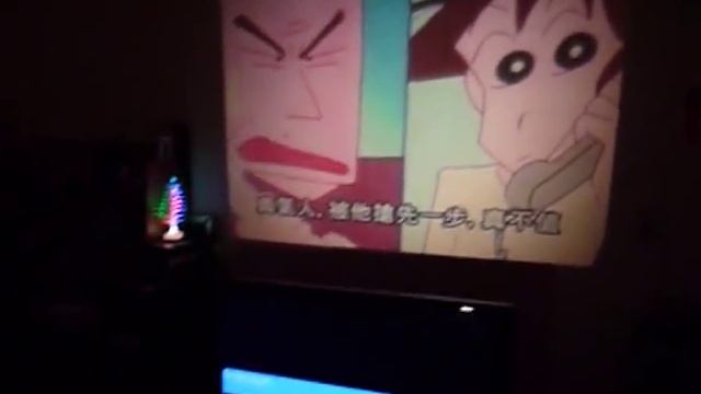 Home built projector (With 3M overhead projector and LCD screen panel) смотреть онлайн