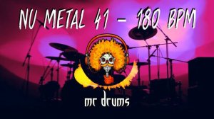 Nu Metal 41 - 180 BPM | Backing Drums | Only Drums | Abe Cunningham Style